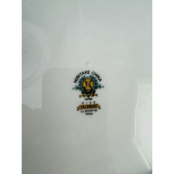 (4) Mint Noritake Fairmont 6102 Dinner Plates 10 1/2" Vintage Retired - Picture 13 of 14